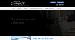 Desktop Screenshot of eliteparkingsolutions.com